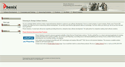 Desktop Screenshot of phenixsolutions.com